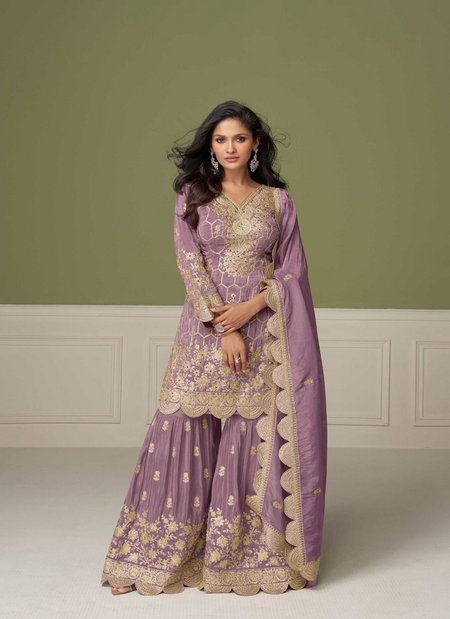 Aleena By Gulkayra Designer Shimmer Silk Suit Wholesalers In Delhi