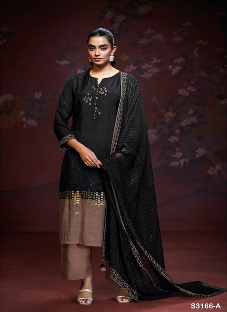 Adhitri 3166 By Ganga Bemberge Silk Wholesale Salwar Suit Suppliers In Mumbai