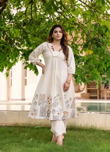 Naisha K 262 Stylish Cotton Kurti With Bottom Wholesale In India