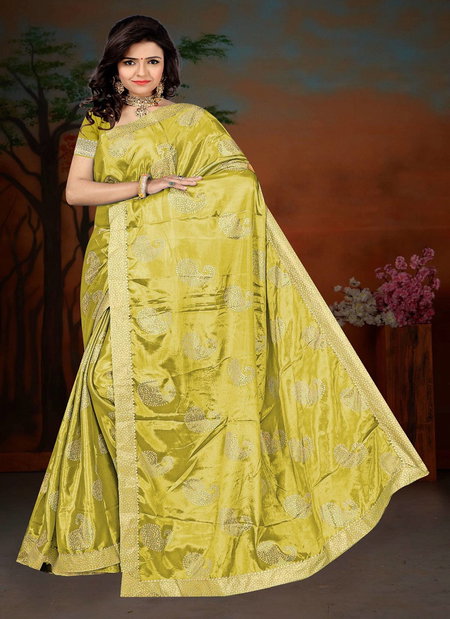 Ronisha 14 Fancy Chinon Wholesale Party Wear Saree Suppliers In Mumbai
