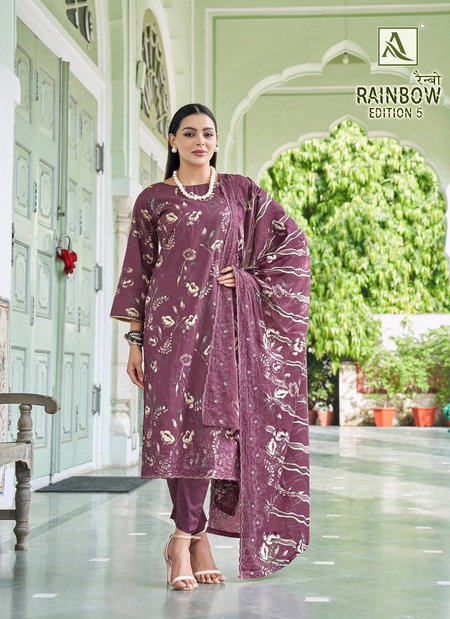 Rainbow Edition 5 By Alok Suit Cotton Printed Dress Material Wholesale Online