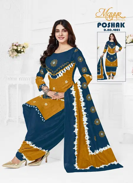 Poshak Vol 4 By Mayur Cotton Dress Material Suppliers In India
