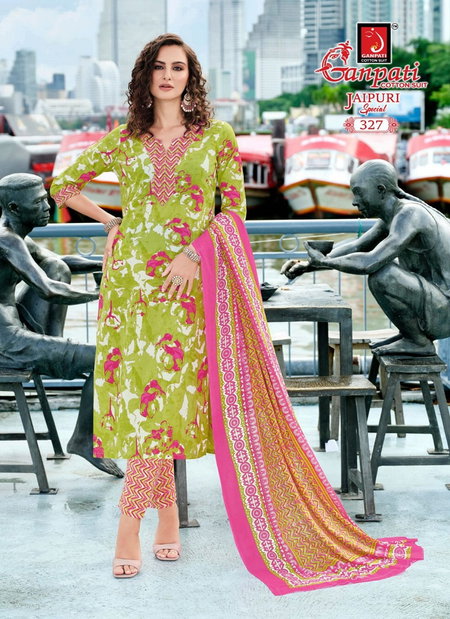 Jaipuri Special Vol 16 By Ganpati Cotton Printed Dress Material Wholesale Online