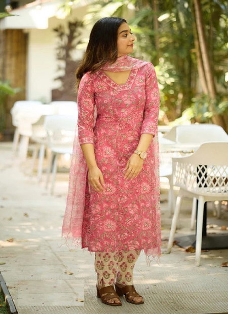 Dhruvi 339 Viscose Printed Kurti With Bottom Dupatta Wholesale Online

