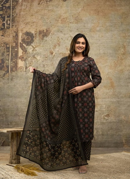Naisha K 282 Vol 3 Fancy Cotton Kurti Bottom With Dupatta Online Wholesale