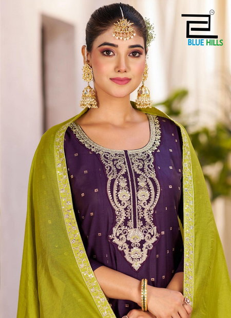 Sindoor Vol 3 By Blue Hills Chanderi Surat Top With Bottom Dupatta Wholesale Market
