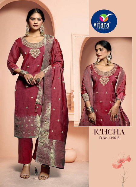 Ichcha By Vitara Muslin Wholesale Kurti With Bottom Dupatta In India
