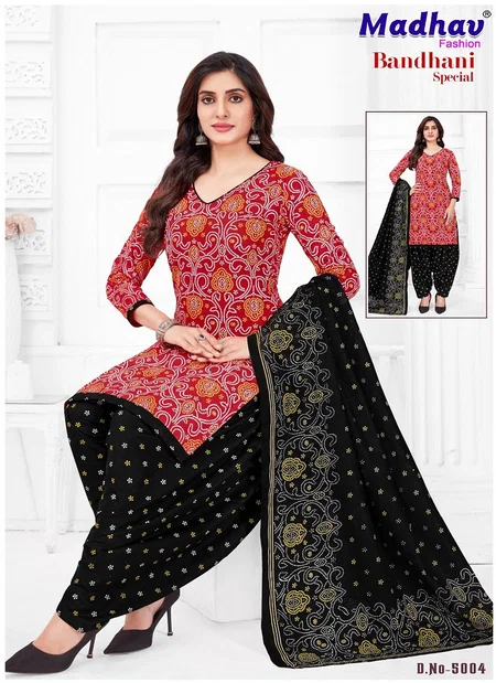 Bandhani Special Vol 5 By Madhav Cotton Dress Material Wholesale Online