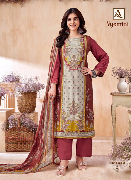 Vyomini By Alok Suit Viscose Printed Wholesale Dress Material Suppliers In Mumbai
