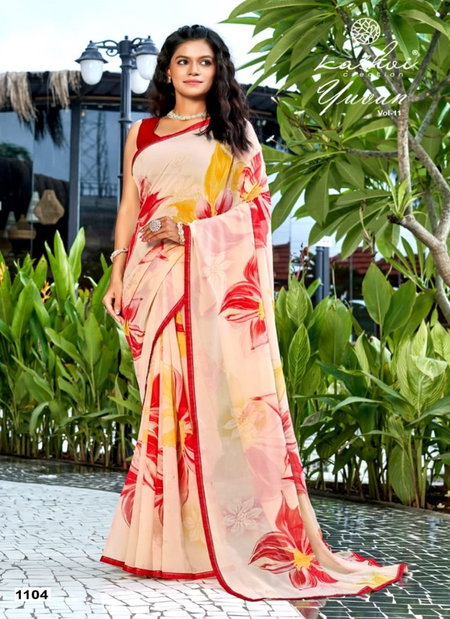 Yuvan Vol 11 By Kashvi Georgette Daily Wear Saree Orders In India