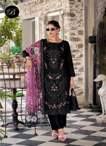 Zarqash Vol 10 By Belliza Jam Designer Embroidery Dress Material Orders In India
