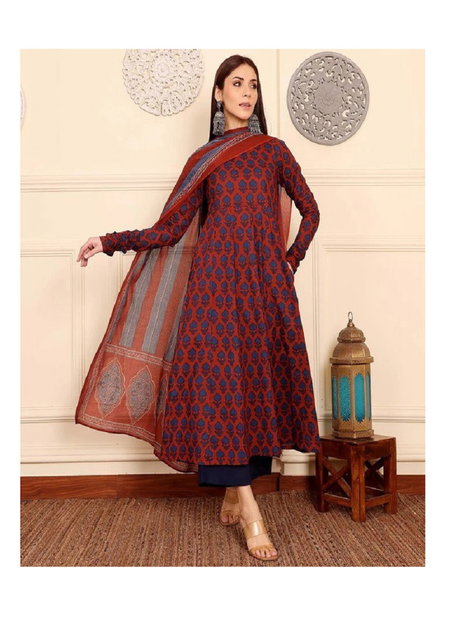 Dhruvi 347 Viscose Kurti With Bottom And Dupatta Online Wholesale