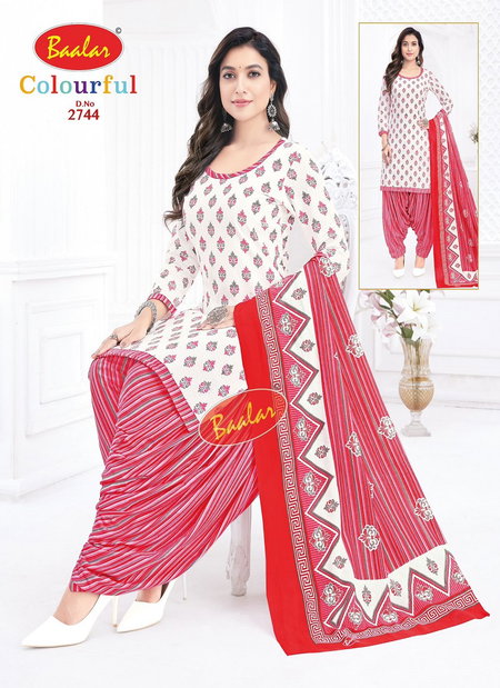 Colourful Vol 27 By Baalar Daily Wear Cotton Dress Material Wholesale Online