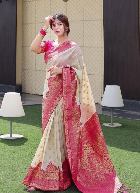 Satani 5533A Banarasi Soft Silk Wedding Wear Saree Wholesalers In Surat
