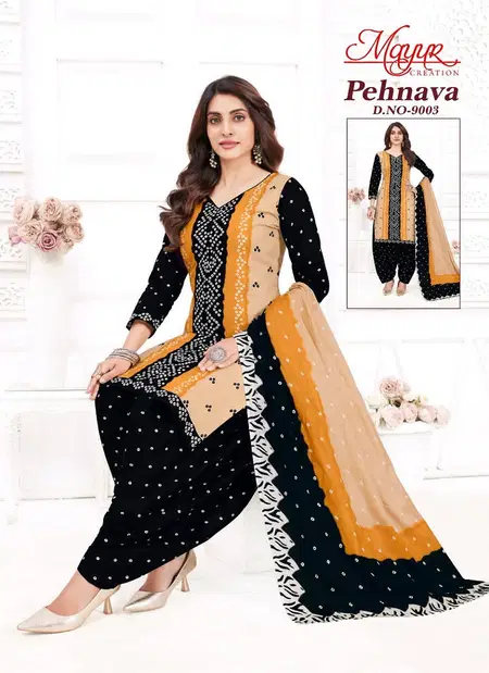 Pehnava Vol 9 By Mayur Cotton Printed Dress Material Wholesalers In Surat