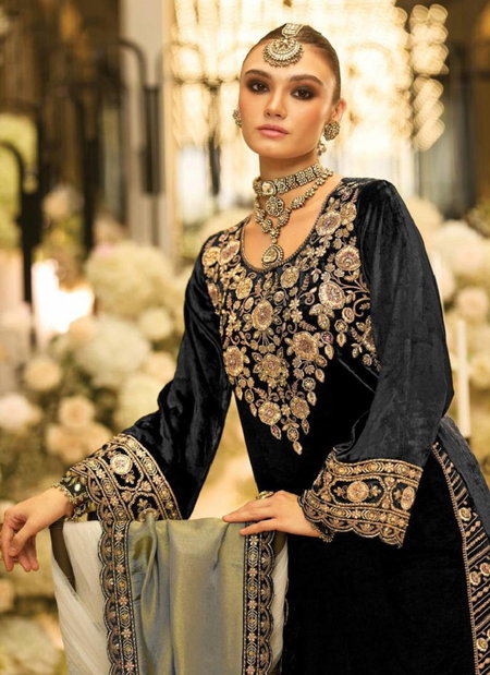 Aylin By Ibiza Viscose Velvet Surat Designer Salwar Suits Wholesale Market
