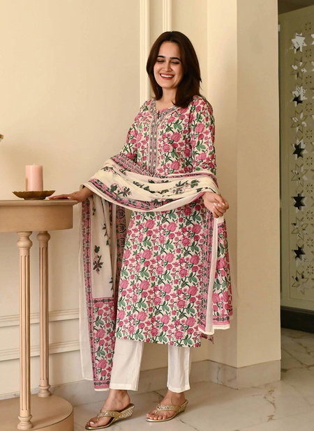 Dhruvi 353 Viscose Kurti With Bottom Dupatta Wholesale In India