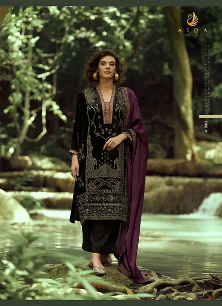 The Lady Of The Lake By Aiqa Velvet Dess Material Wholesale Shop In Surat
