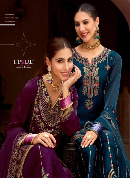 Andorra By Lily And Lali Silk Surat Kurti With Bottom Dupatta Wholesale Market