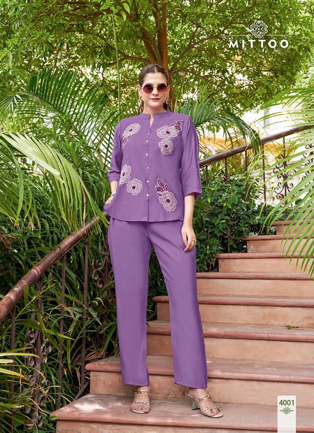 Pranjal By Mittoo Viscose Wholesale Co Ord Set Suppliers In Mumbai
