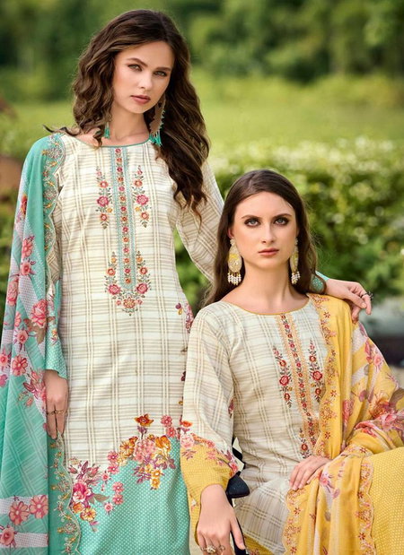 House Of Lawn Bin Saeed Vol 3 Cotton Printed Pakistani Salwar Suits Wholesale Online