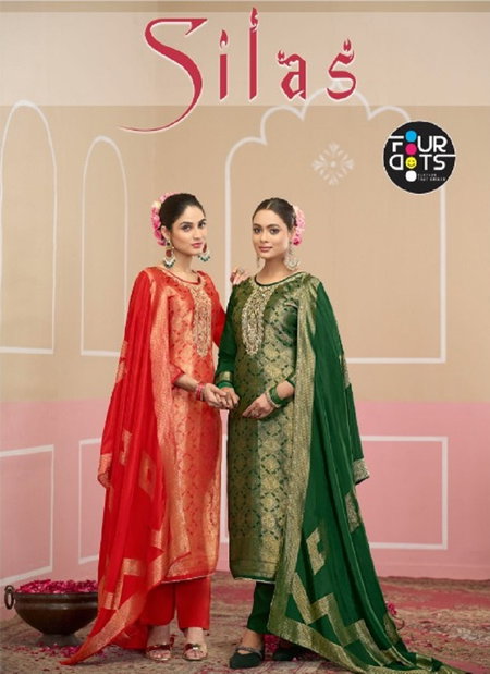 Silas By Fourdots Viscose Silk Wholesale Designer Salwar Suits In India
