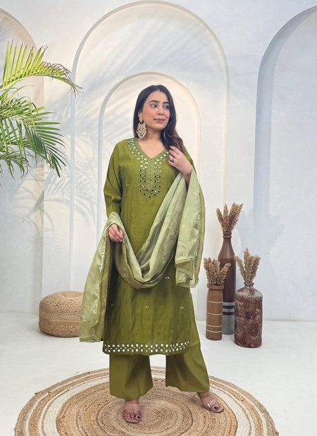 Naisha K 338 Heavy Viscose Designer Kurti With Bottom Dupatta Online Wholesale
