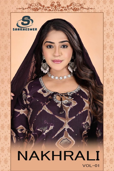 Nakhrali Vol 1 By Sankheswer Star Vatican Kurti With Bottom Dupatta Online Wholesale