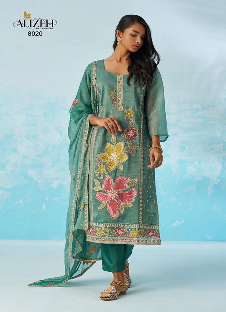 Ehsaas Vol 2 By Alizeh Fancy Crush Kurti With Bottom Dupatta Wholesalers In Surat