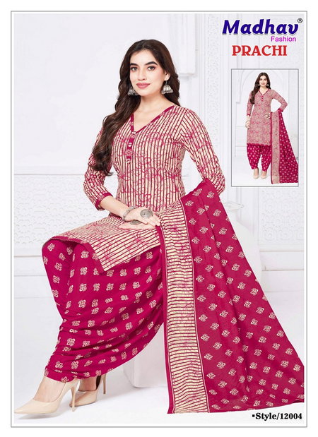 Prachi Vol 12 By Madhav Cotton Printed Dress Material Wholesalers In Surat