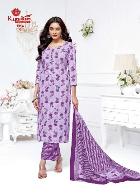 K4U Advance Vol 11 By Kundan Cotton Printed Dress Material Suppliers In India
