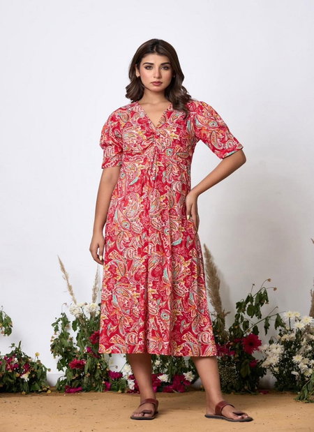 Naisha K 361 Cotton Casual Wear Stylish Designer Top Wholesale Market Surat