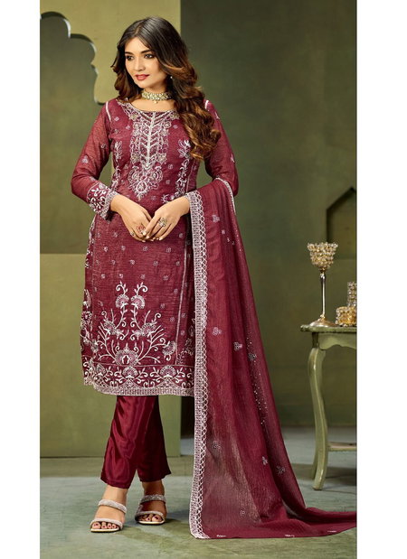 Bilqis B 210 A To D Crunchy Embroidery Pakistani Salwar Suits Wholesale Online