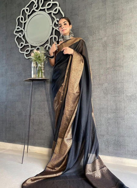Soft Silk 3042 Lichi Soft Silk Jacquard Work Festival Wear Saree Wholesalers In Surat