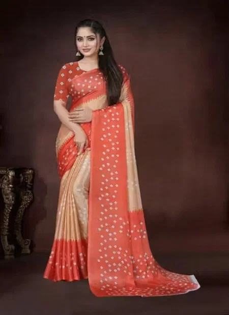 Best Silk Vol 01 Soft Chiffon Printed Daily Wear Saree Suppliers In India
