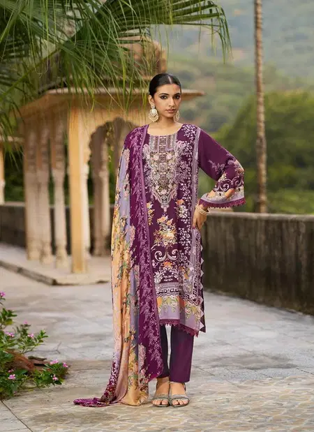 Maria B Winter Collection 25 Vol 3 By Deepsy Pashmina Dress Material Wholesale