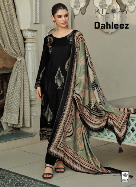 Dahleez By Kilory Viscose Pashmina Dress Material Wholesale Market In Surat
