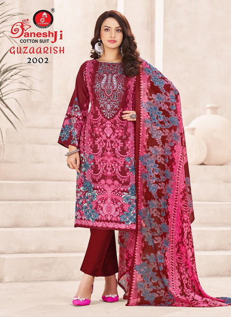Guzaarish Vol 2 By Ganeshji Cotton Printed Dress Material Suppliers In India