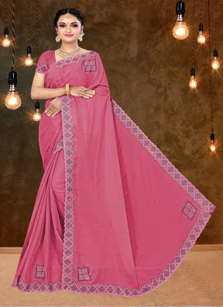 Ronisha 31 Star Georgette Saroski Worked Saree Wholesale Shop In Surat