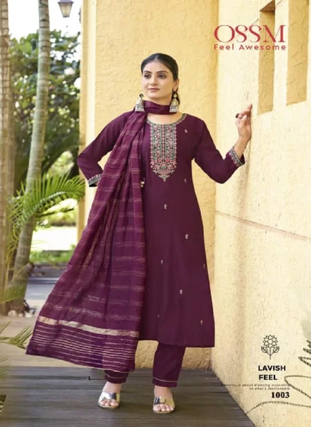 Gungun Vol 2 By Ossm Viscose Vetican Silk Kurti With Bottom Dupatta Orders In India