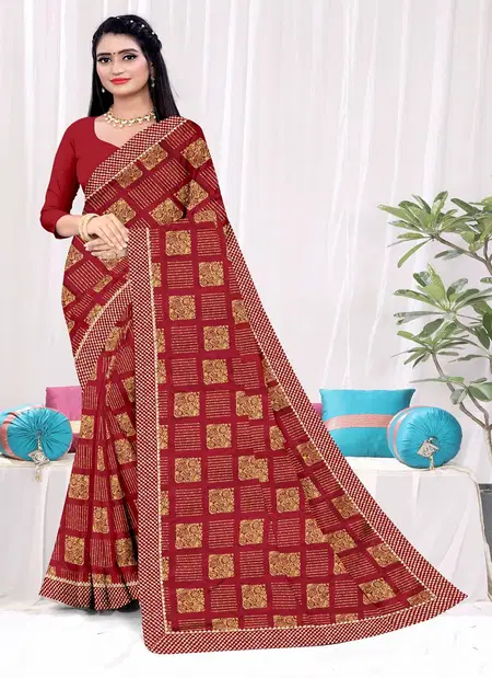 Ronisha 39 Chinon Daily Wear Fancy Saree Wholesale Market In Surat
