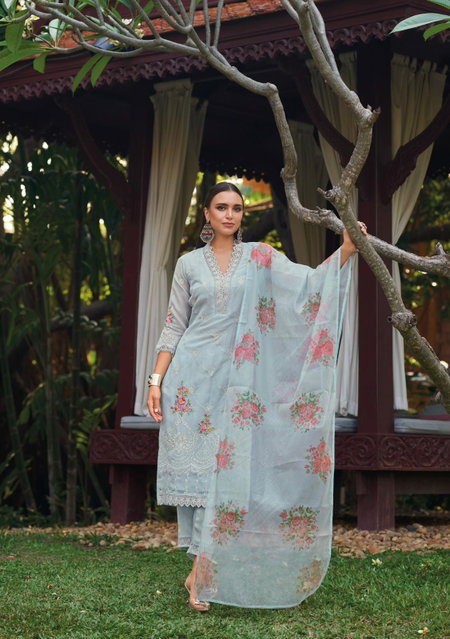 Shysha By Kailee Viscose Organza Kurti With Bottom Dupatta Wholesale Shop In Surat
