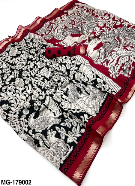Rajyog Mul Cotton Vol 3 Soft Mul Cotton Kalamkari Printed Saree Best Wholesale Shop In Surat