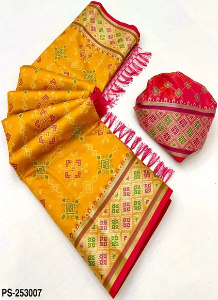 Rajyog Patola Silk Vol 2 Premium Silk Saree Wholesale Clothing Distributors In India