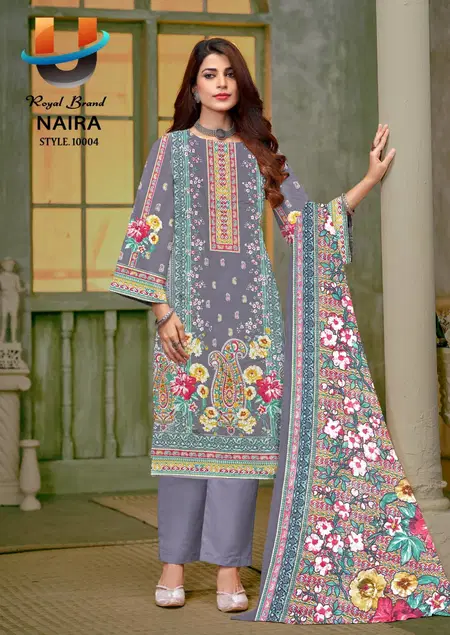 Royal Naira Vol 10 Cotton Printed Best Dress Material Wholesale Shop In Surat
