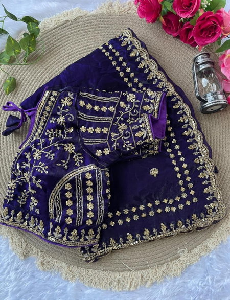 Vt 6065 T Soft Fandy Satin Silk Cutdana Designer Saree Suppliers In India

