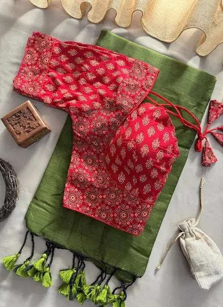 Sccf Ready A Khadi Cotton Fancy Saree Collection Wholesale In India