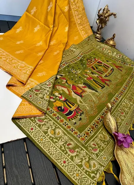 Kc 346 Raw Silk Festival Wear Beautiful Saree Wholesale Clothing Distributors In India