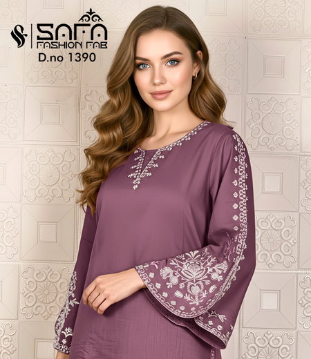 Safa Fashion Fab 1390 Surat Kurti With Bottom Dupatta Wholesale Market