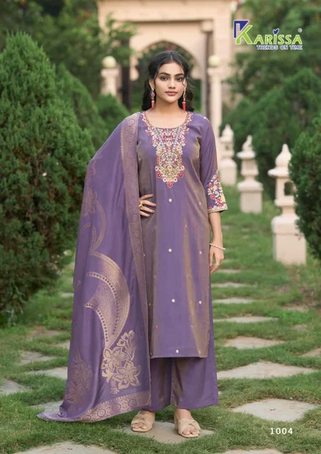 Aarohi By Karissa Viscose Simmer Kurti With Bottom Dupatta Wholesale Shop In Surat
